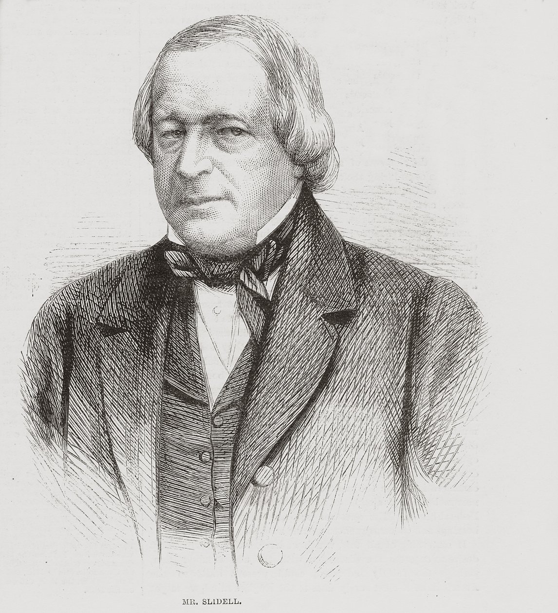 John Slidell, 1861 da English School
