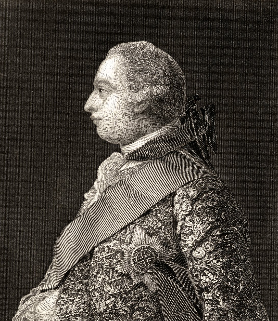 Re Giorgio III (1738-1820) da English School