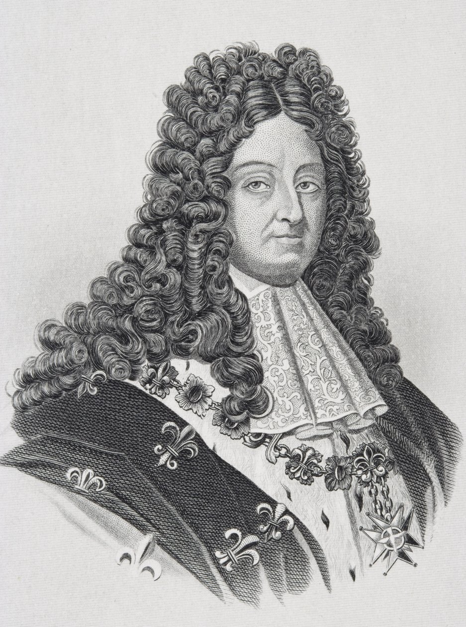 Re Luigi XIV da English School