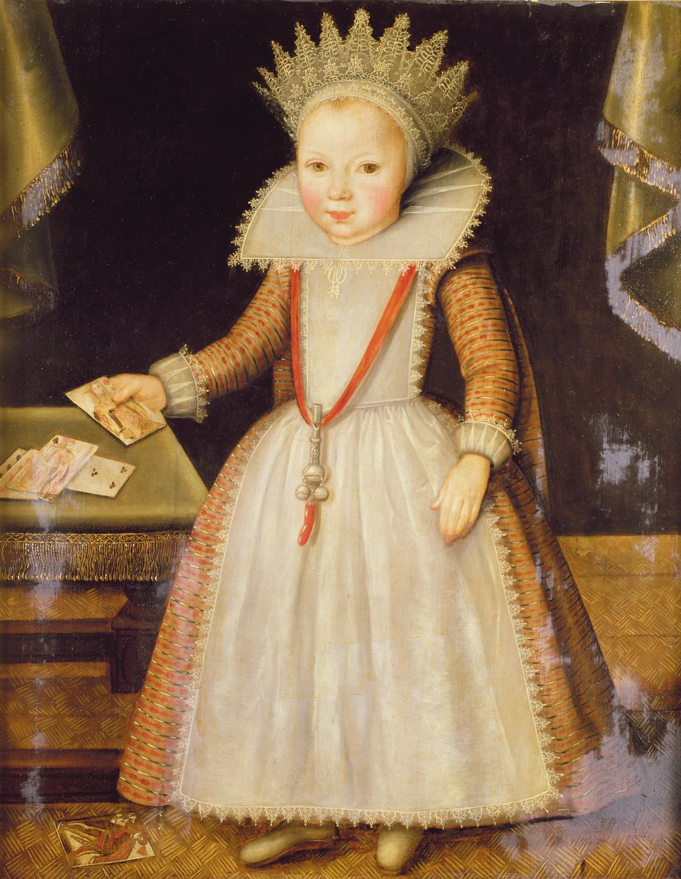 Lady Diana Russell da bambina da English School