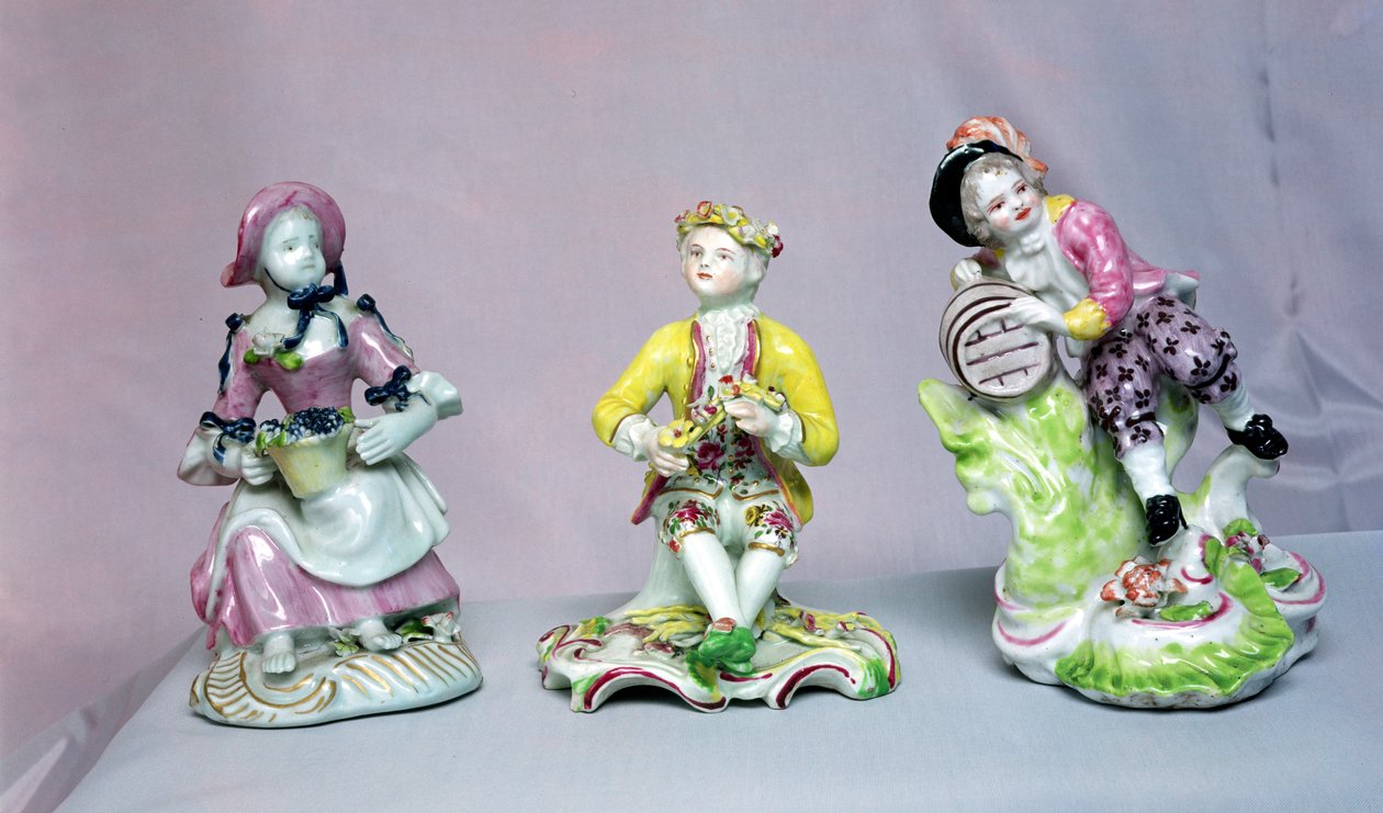 Figure di Longton Hall, c.1755 da English School