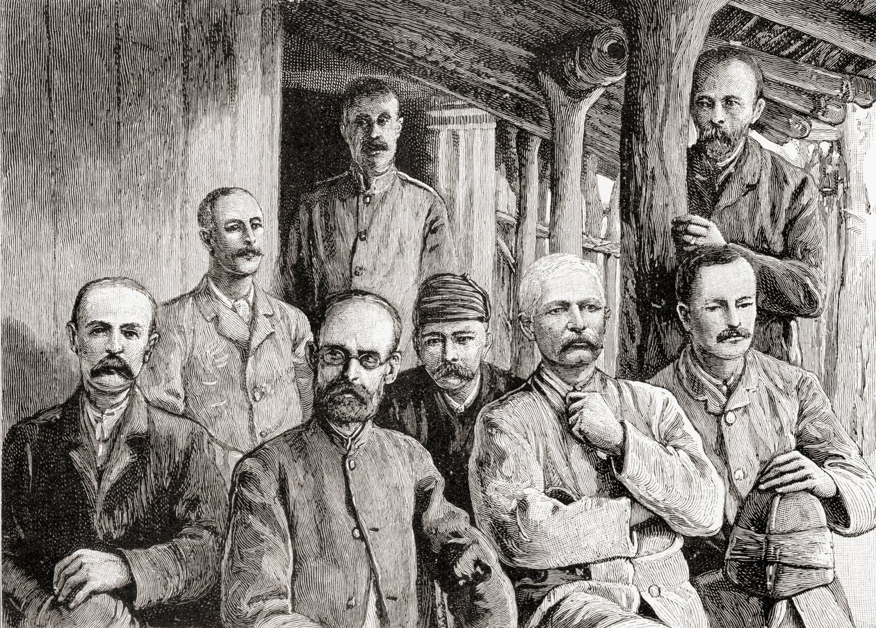 Stazione missionaria di Mackay a Usambiro, 1890 da English School