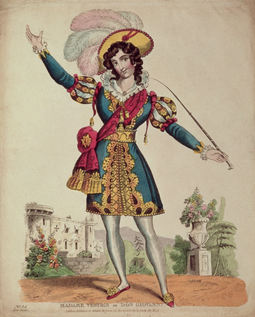 Madame Vestris nel ruolo di Don Giovanni dall