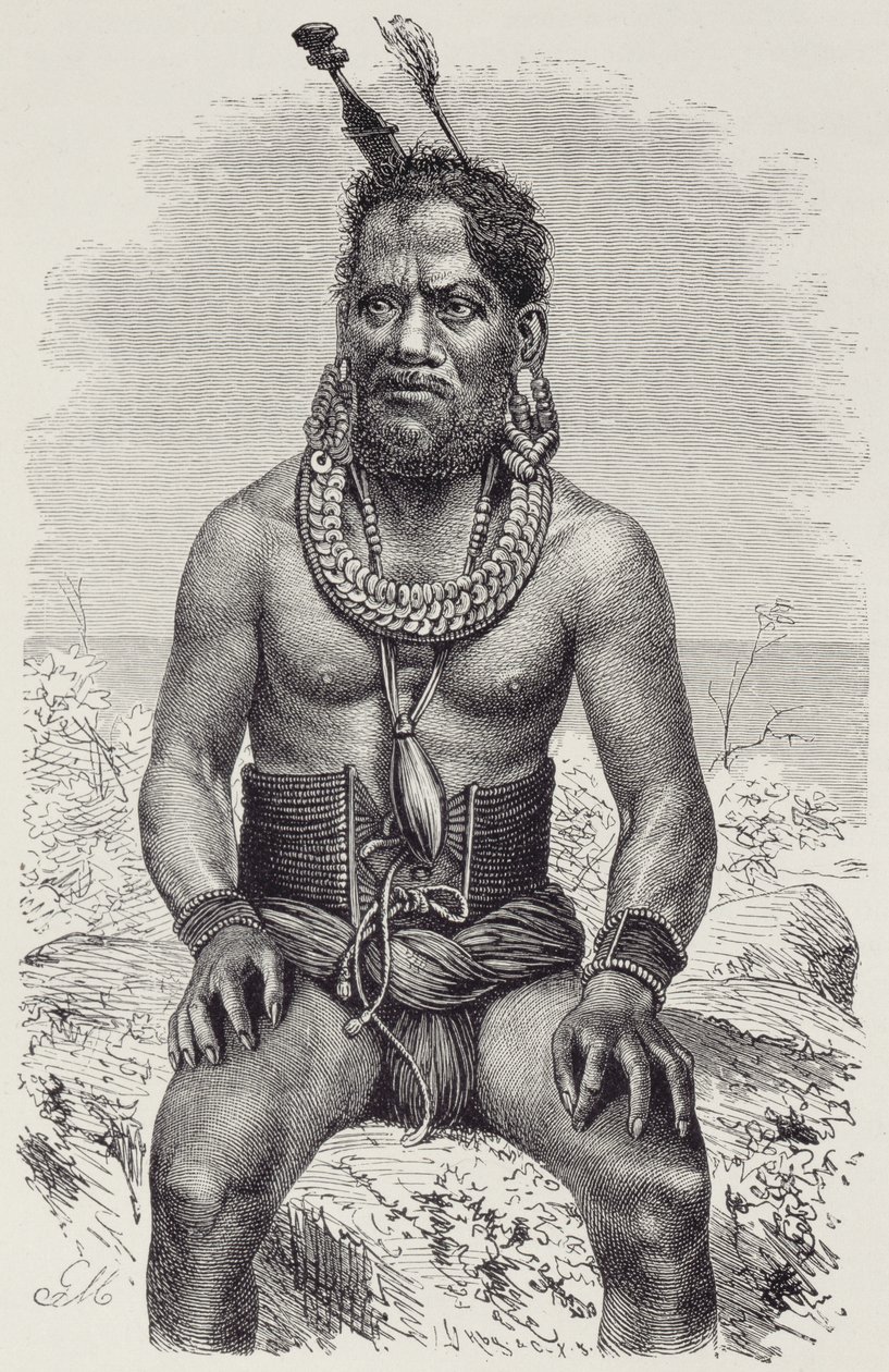 Uomo delle Isole Ruk, da La Storia dell