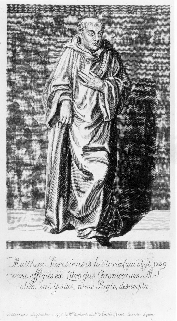 Matthew Paris, 1795 da English School