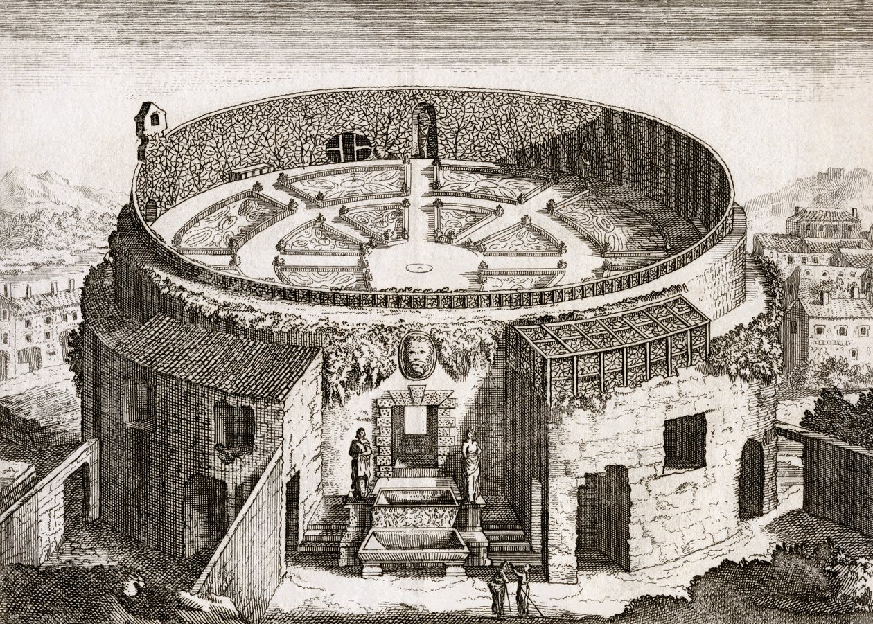 Mausoleo di Augusto, Roma da English School