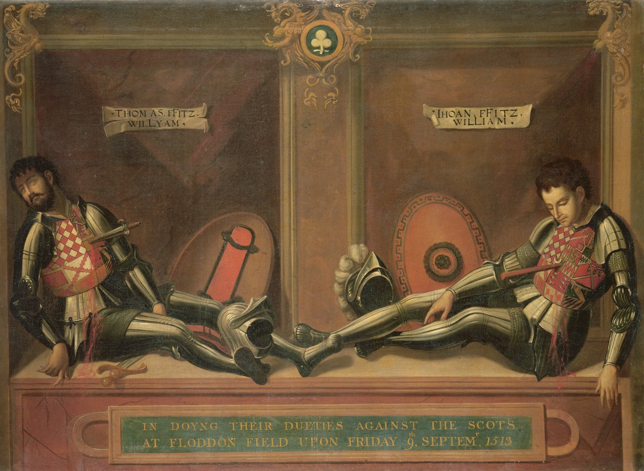 Memoriale a John e Thomas Fitzwilliam, fratelli di William, Conte di Southampton da English School