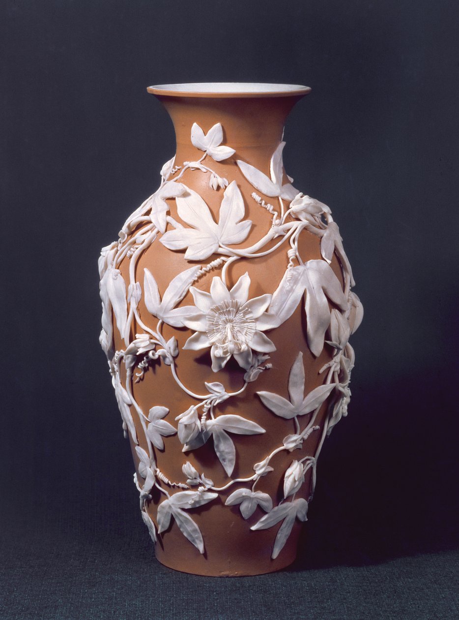 Vaso Minton Parian Ware, 1894 da English School