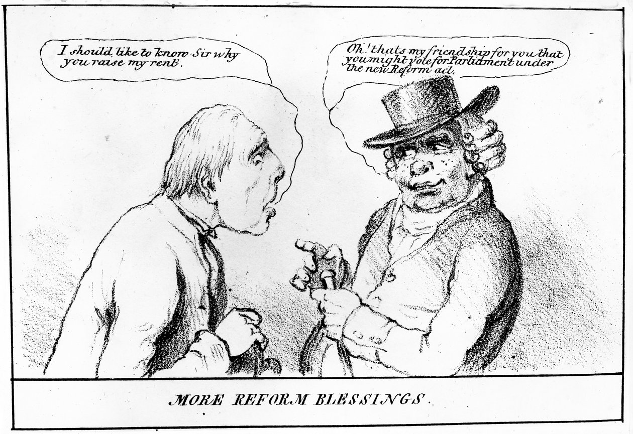 Più Benedizioni della Riforma, 1832 da English School