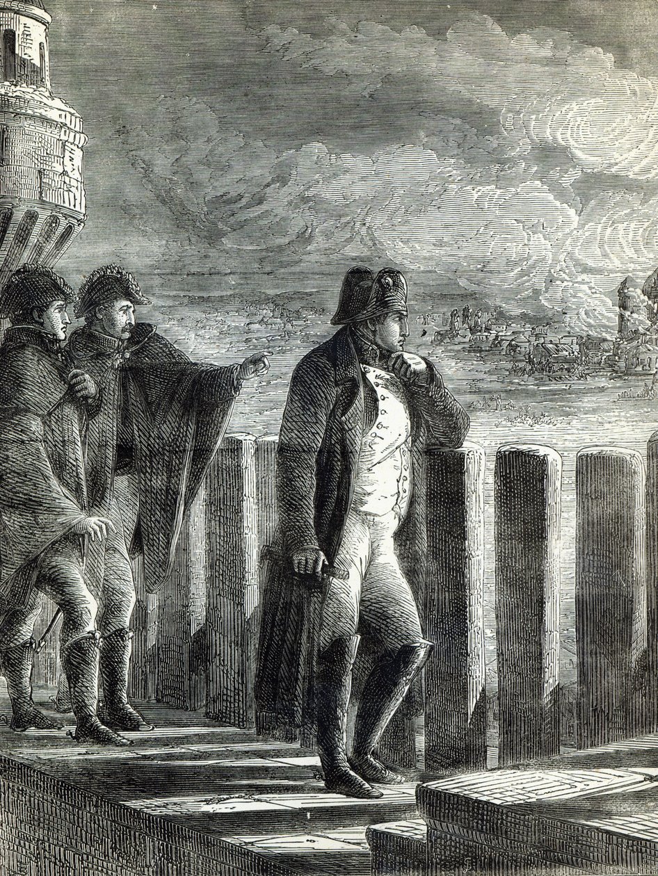Napoleone osserva l