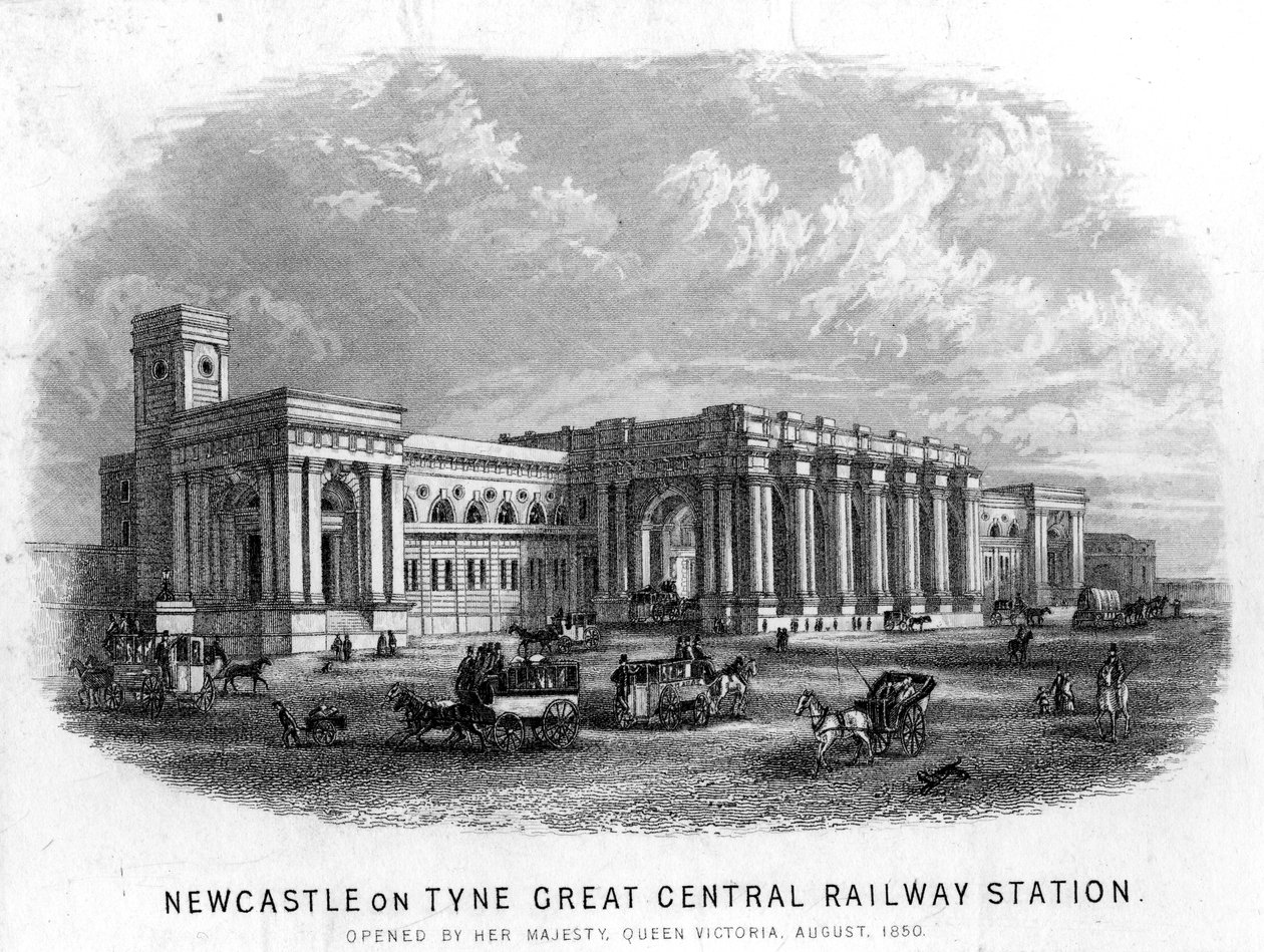 Stazione ferroviaria centrale di Newcastle-upon-Tyne da English School