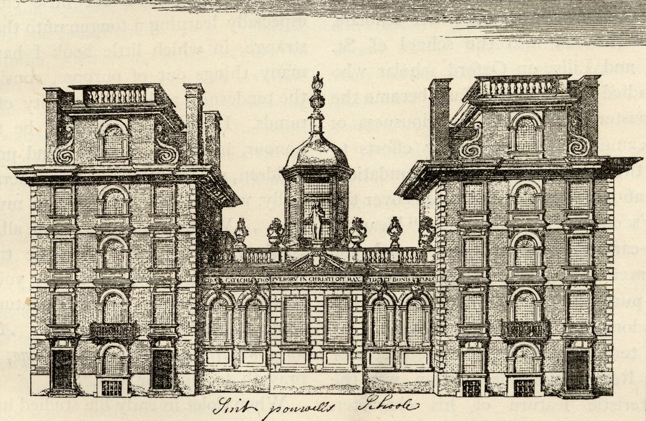 La vecchia scuola di San Paolo da English School