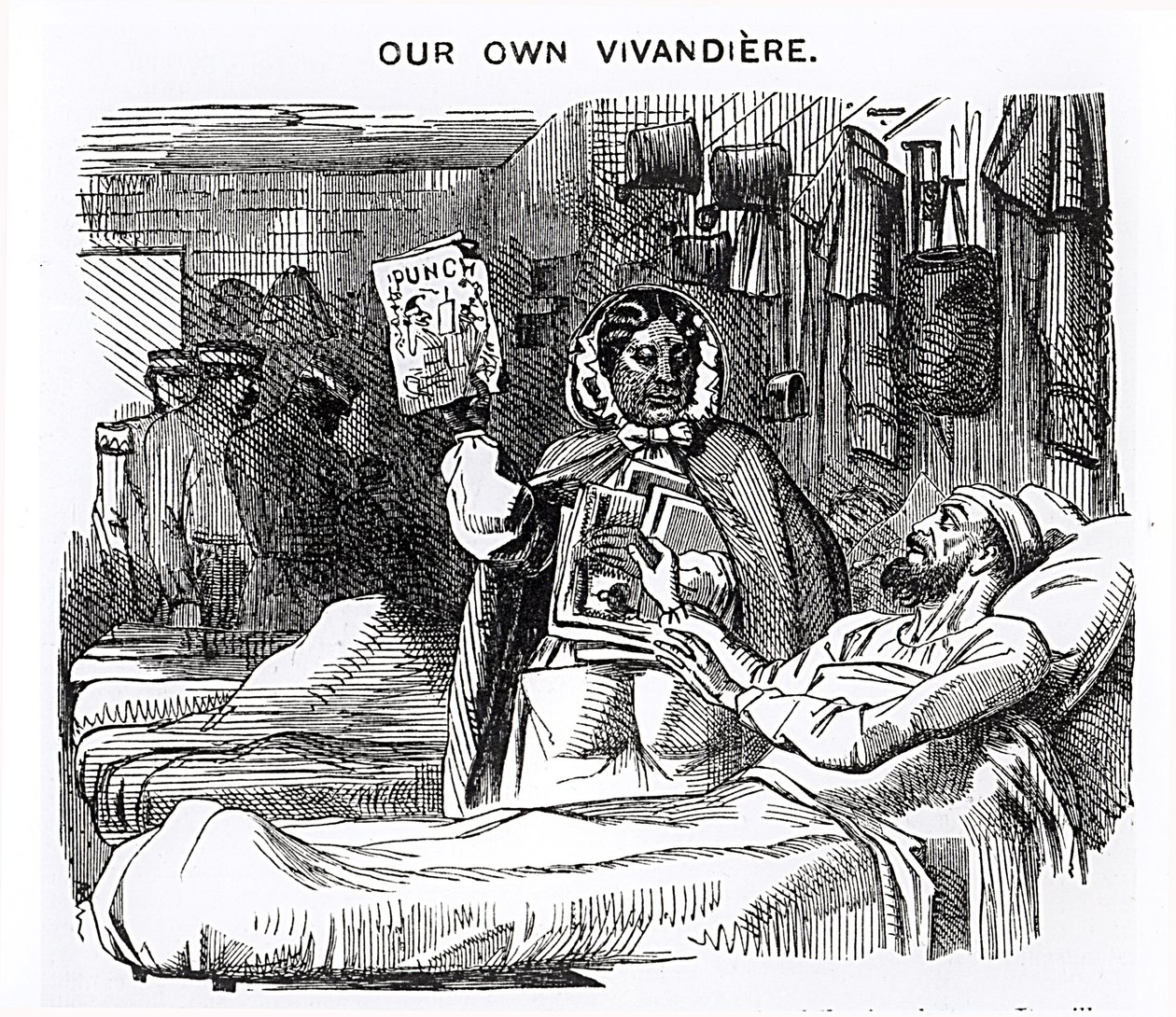 La Nostra Vivandiera, Mrs Seacole come raffigurata in 