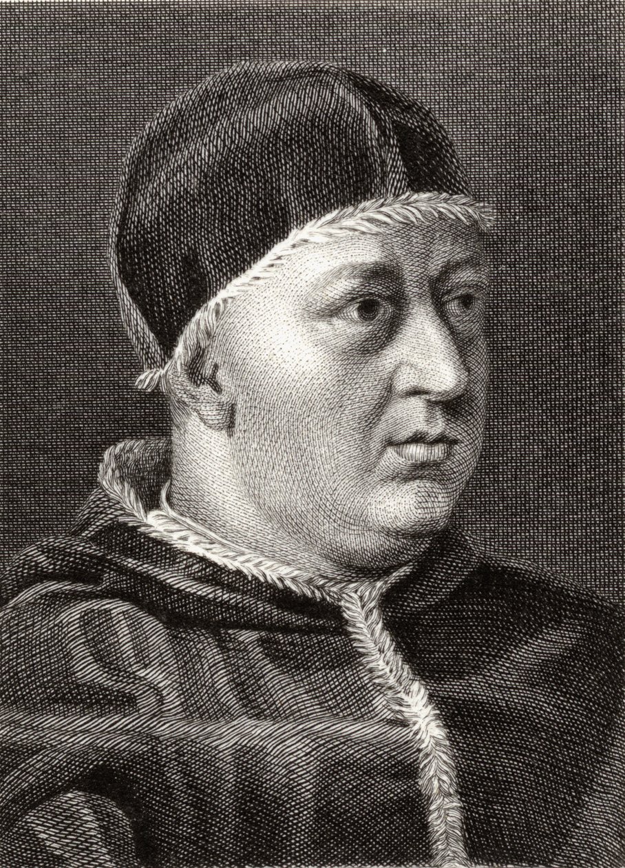 Papa Leone X (1475-1521) da English School
