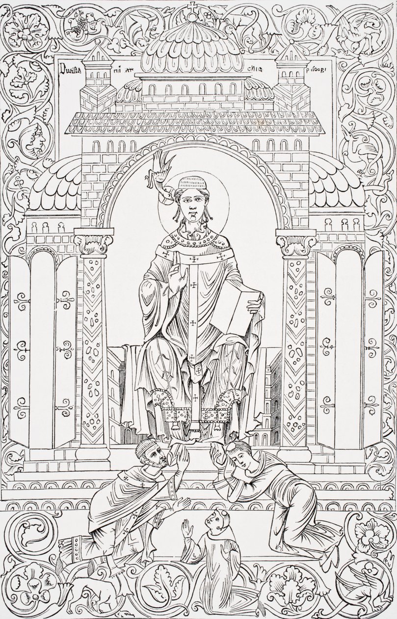 Papa San Gregorio I da English School