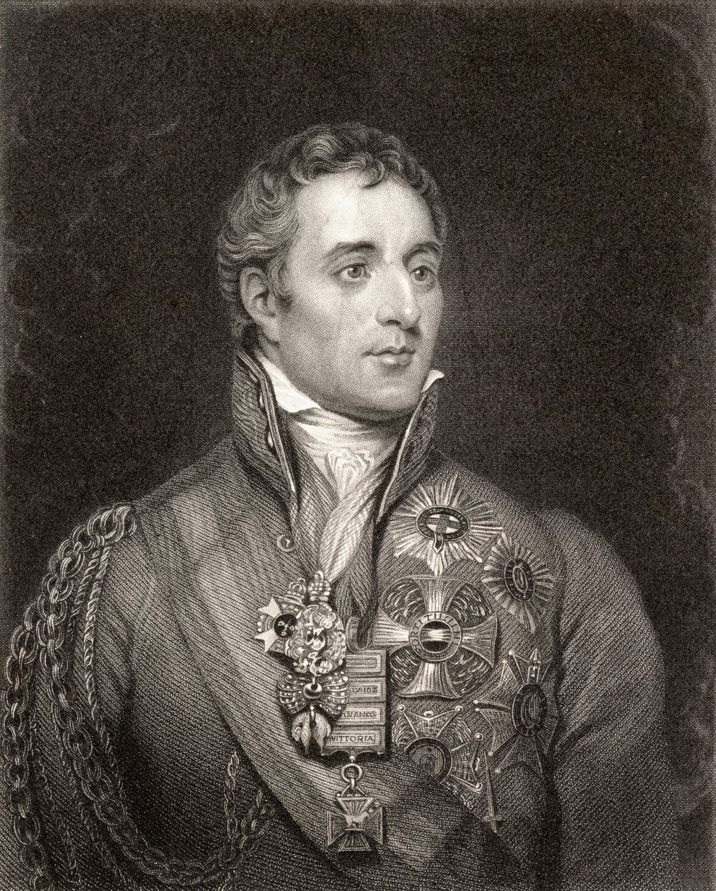 Ritratto di Arthur Wellesley, 1º Duca di Wellington (1769-1852) da English School