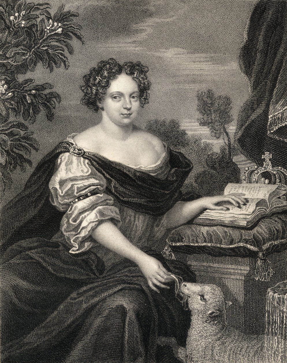 Ritratto di Caterina di Braganza (1638-1705), da 