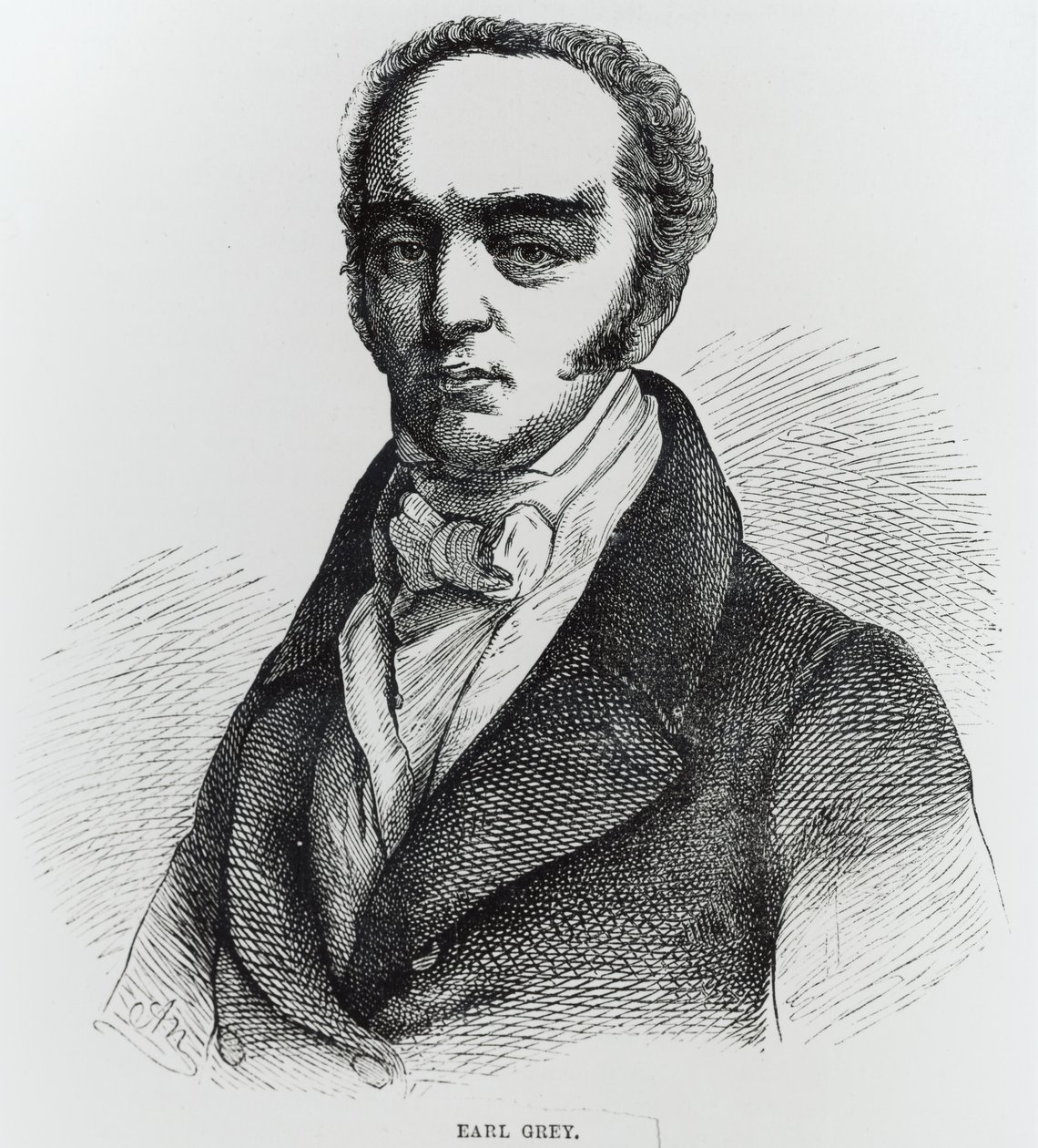Ritratto di Earl Grey (1764-1845) da English School