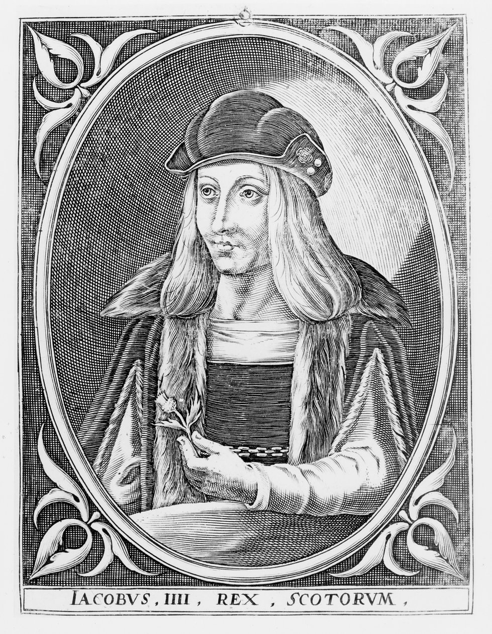 Ritratto di Giacomo IV di Scozia da English School