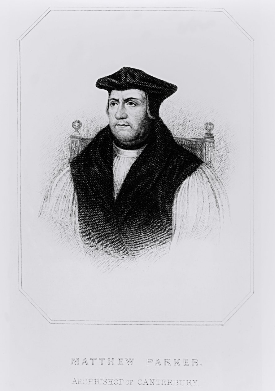 Ritratto di Matthew Parker (1504-75) da 
