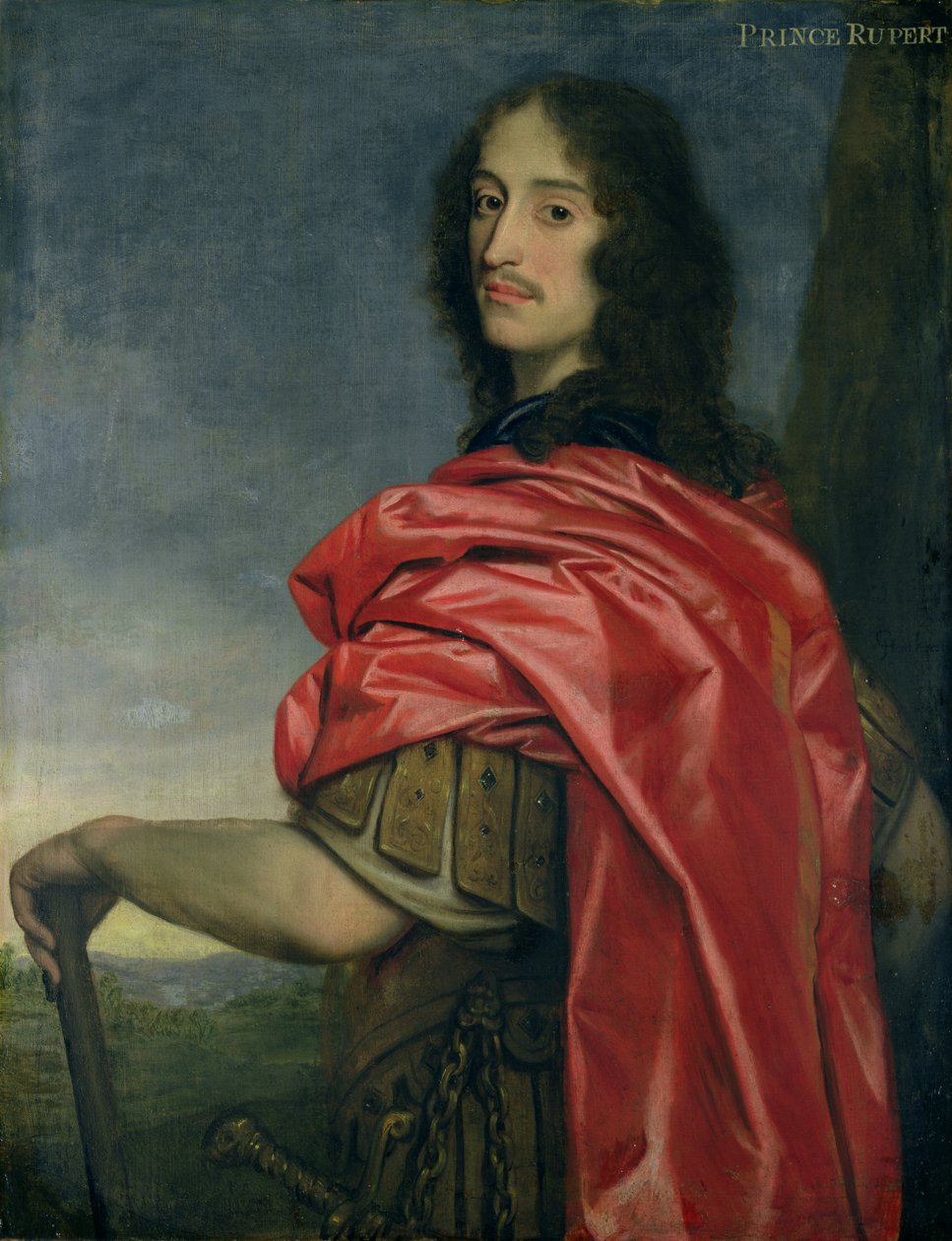 Ritratto del principe Rupert da English School