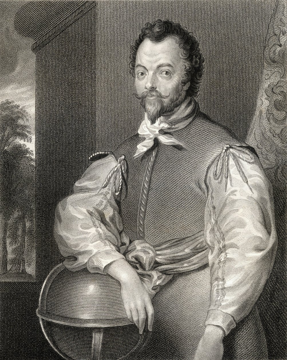Ritratto di Sir Francis Drake (1540-1596) da 