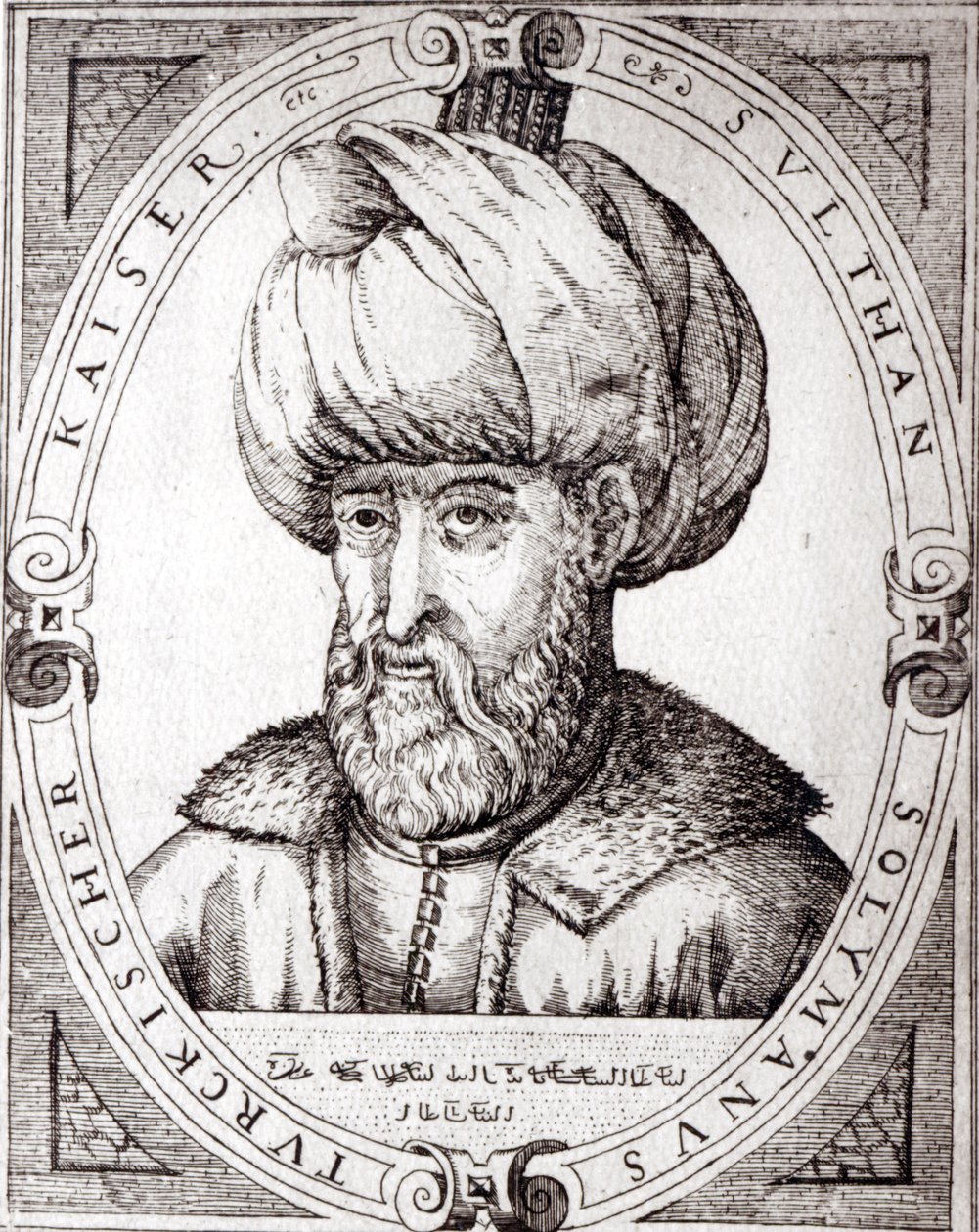 Ritratto di Solimano il Magnifico da English School