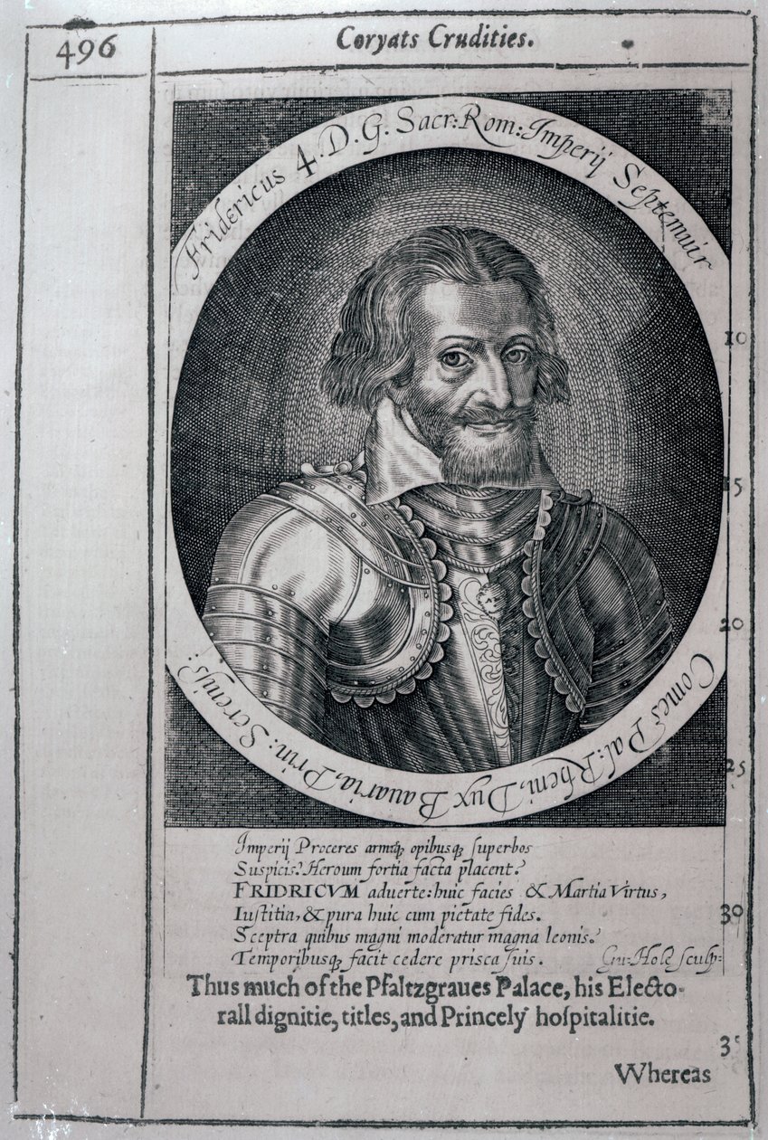 Ritratto di Thomas Coryate da 