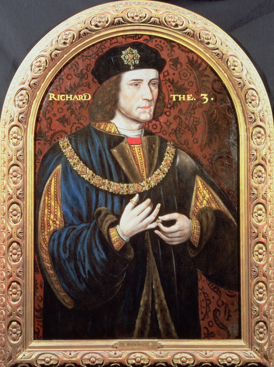 Ritratto postumo di Riccardo III (1452-85) 1580-1610 da English School