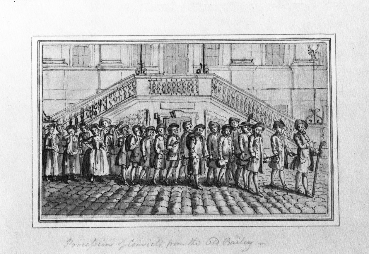 Processione dei detenuti dall