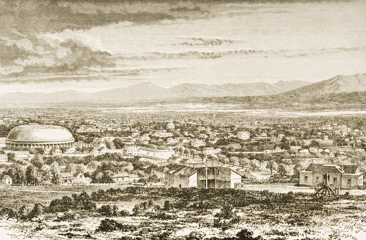 Salt Lake City c.1870, da 
