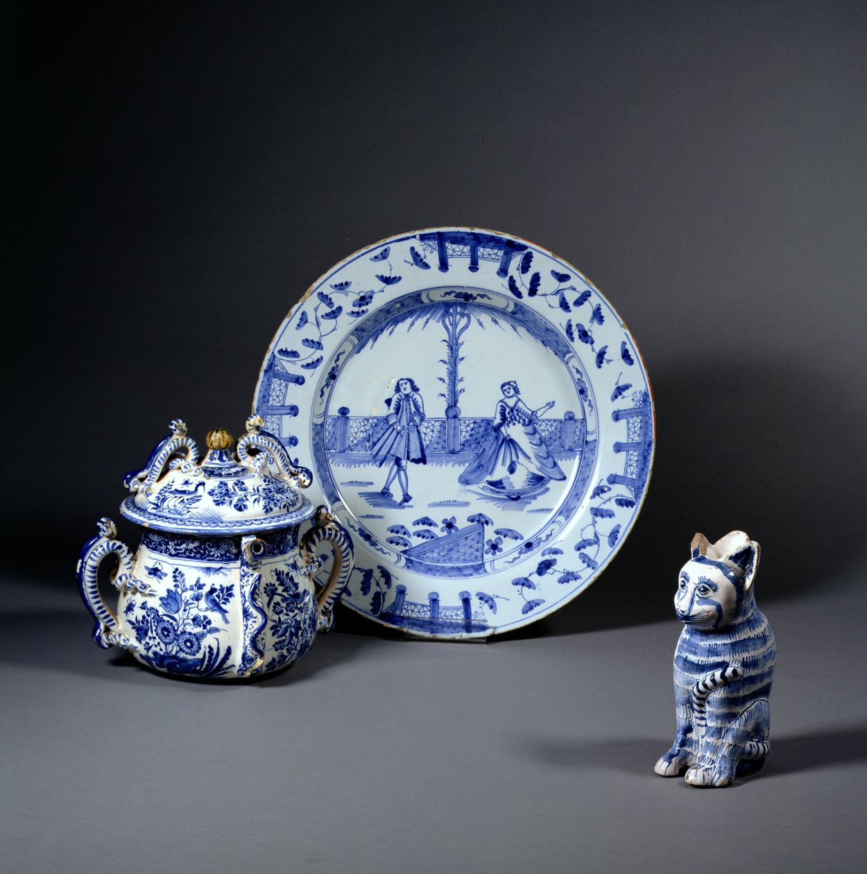 Selezione di Delftware da English School