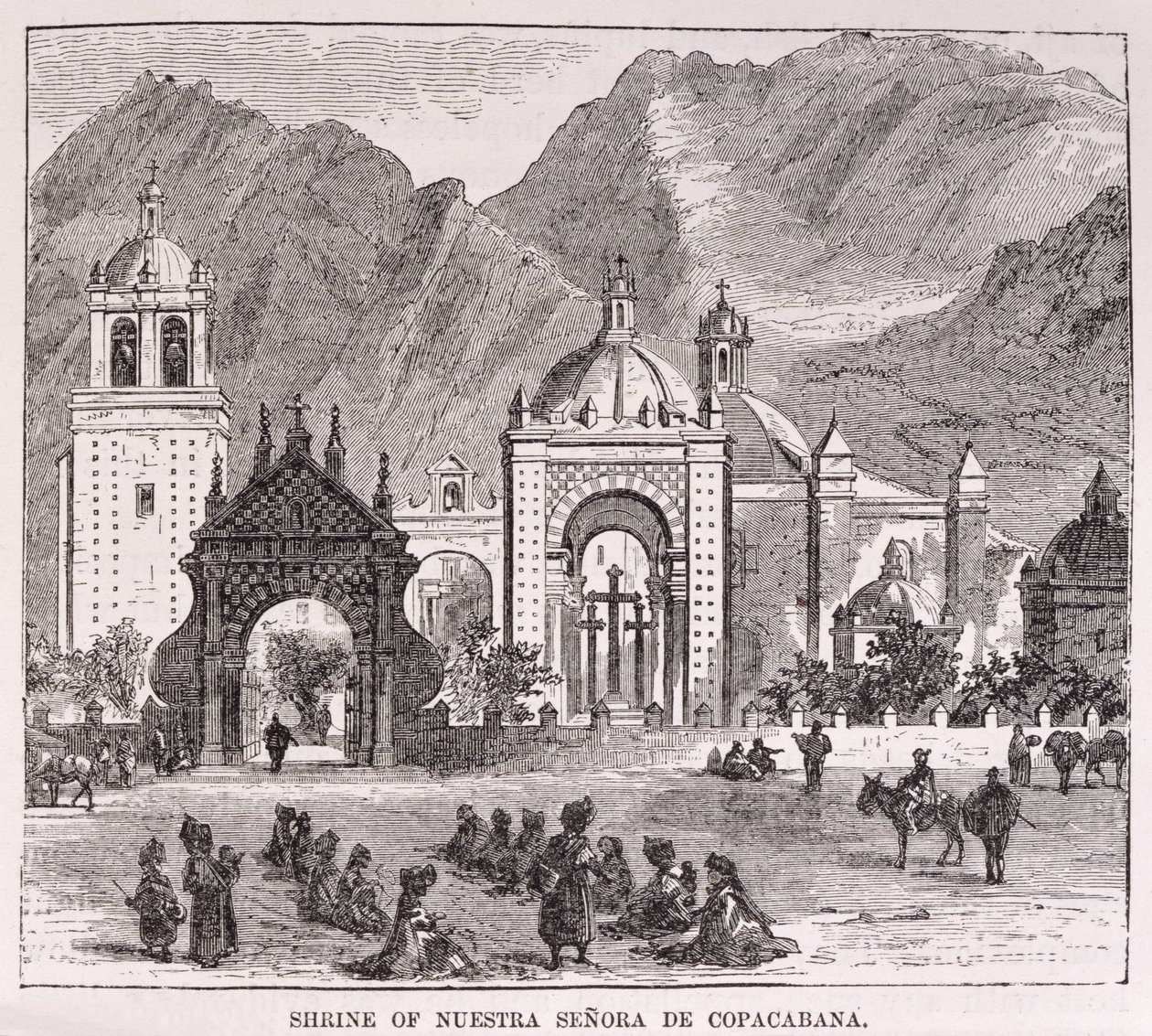 Santuario della Nuestra Senora de Copacabana, Lima, Perù, da 