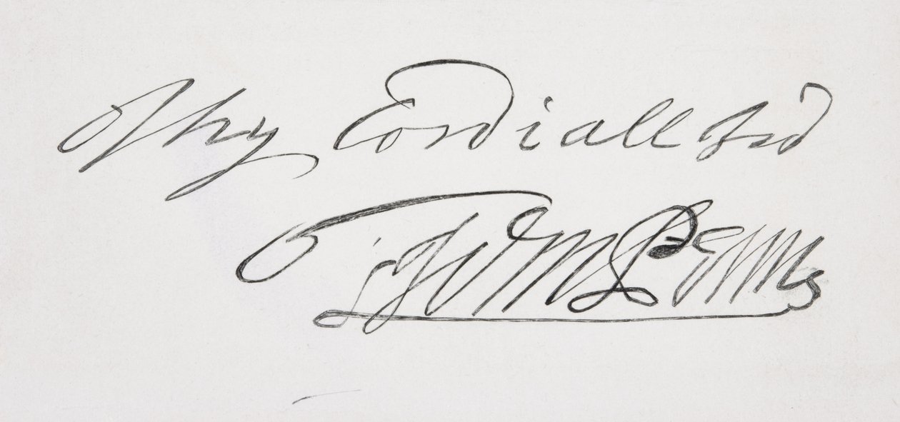 Firma di William Penn da English School