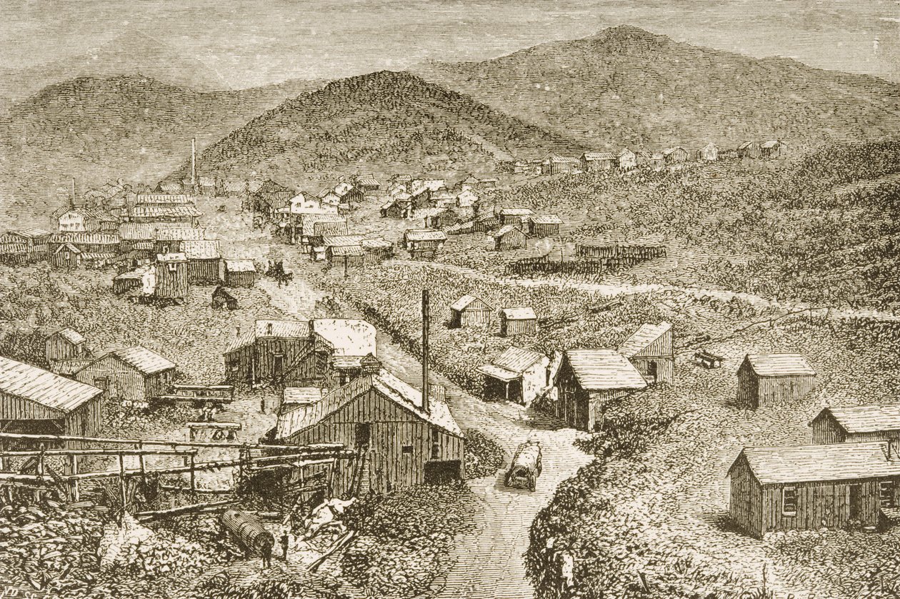 Silver City, Nevada, c.1870, da 