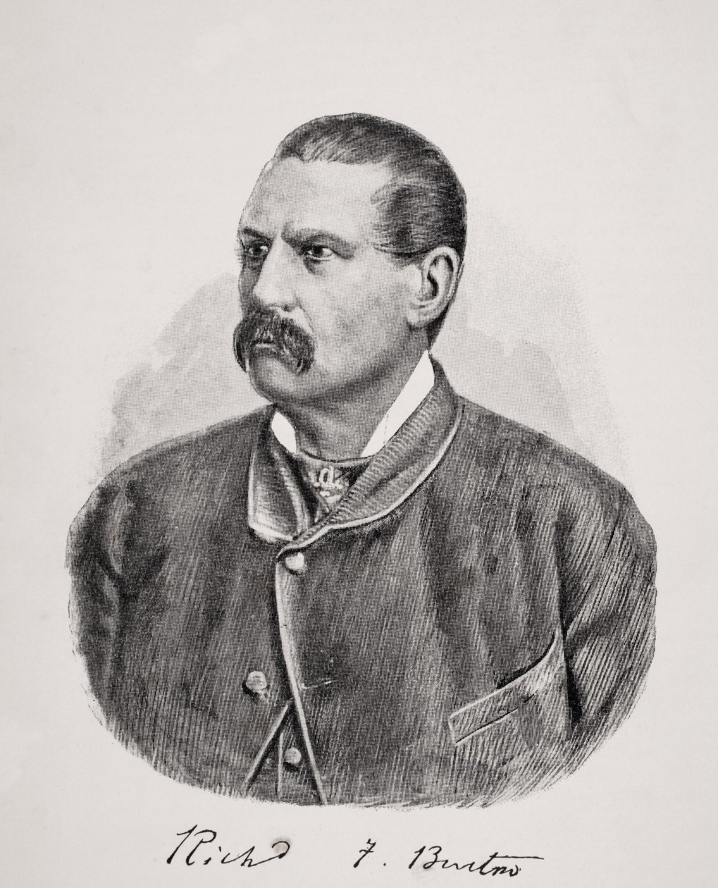 Sir Richard Francis Burton (1821-90) da 