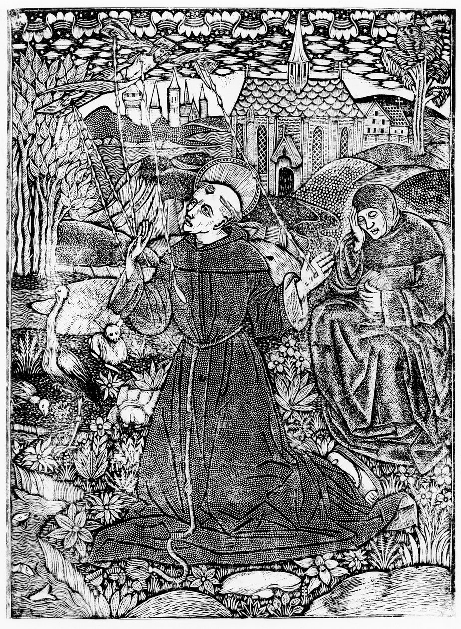 San Francesco riceve le stimmate da English School