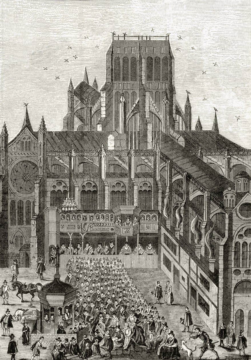 Croce di San Paolo nei terreni della vecchia Cattedrale di San Paolo, da 