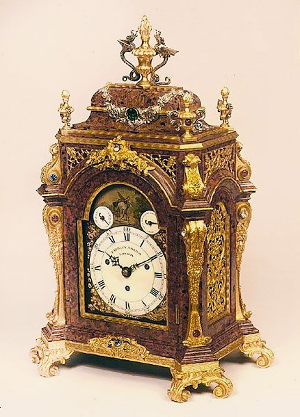 Orologio da tavolo, di Eardley Norton (fl.1770-94), XVIII secolo da English School