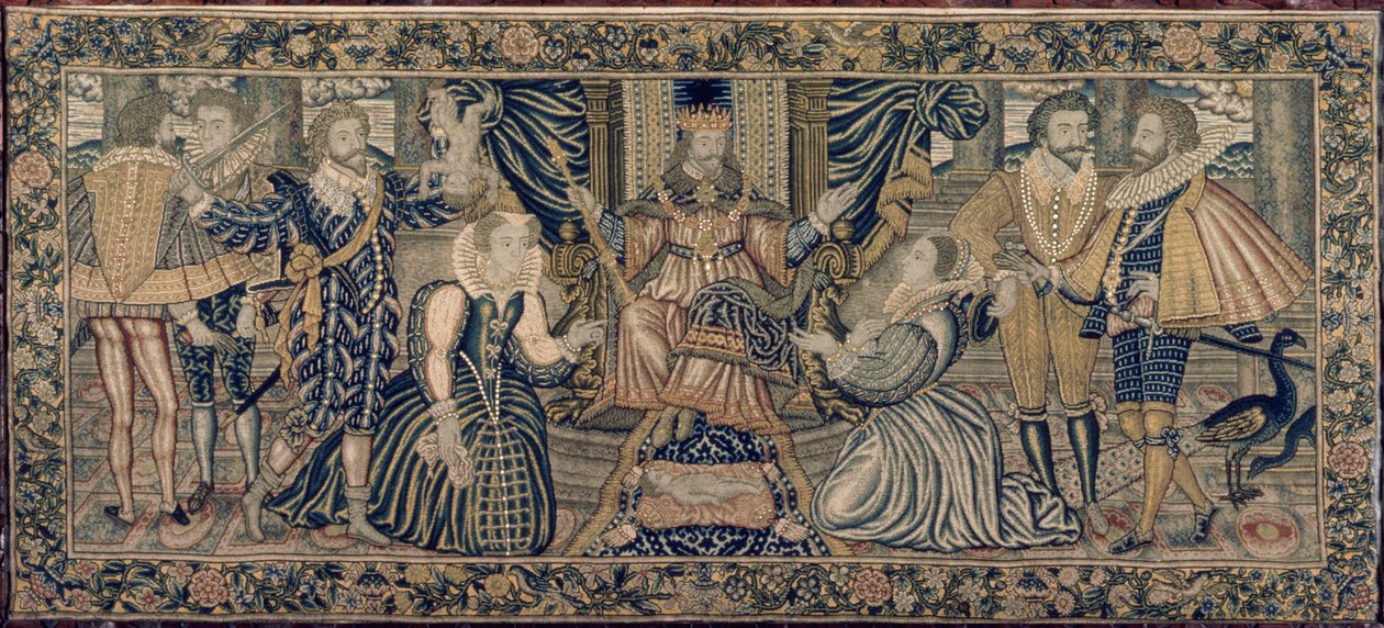 Arazzo raffigurante il sacrificio di Isacco da English School