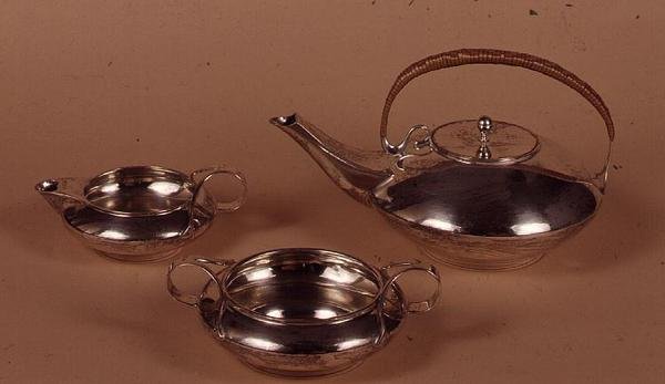 Servizio da tè di Haseler e Co. per Liberty & Co., Birmingham, 1904 da English School