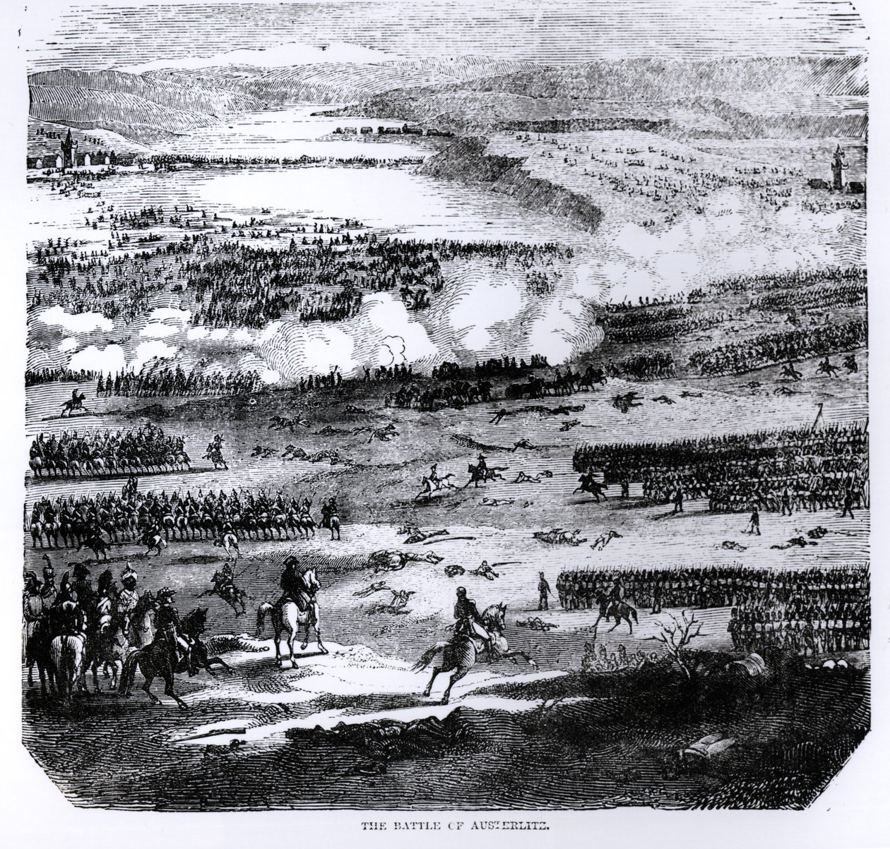 La battaglia di Austerlitz, 2 dicembre 1805 da English School