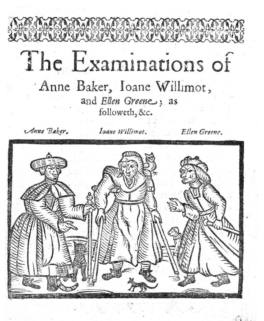 Gli esami di Anne Baker, Joanne Willimot ed Ellen Greene da English School