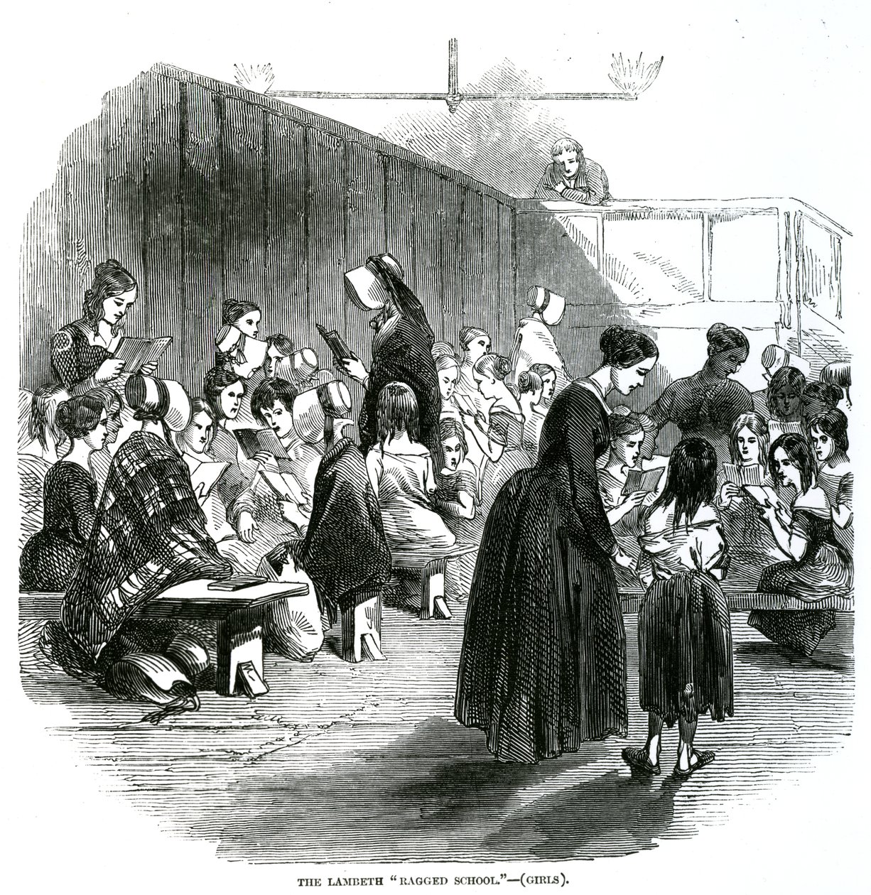 La scuola di Lambeth Ragged, illustrazione da 