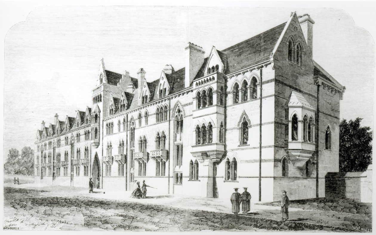 Gli edifici del prato, Christ Church, Oxford da English School