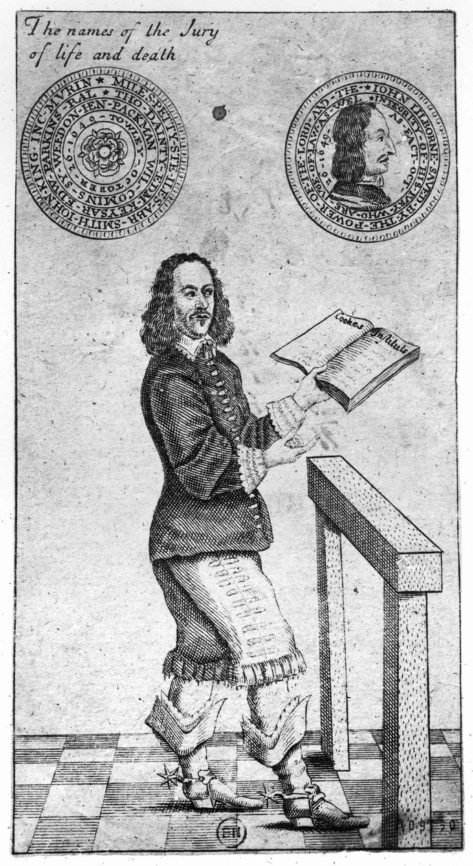 I Nomi della Giuria della Vita e della Morte, 1649 da English School
