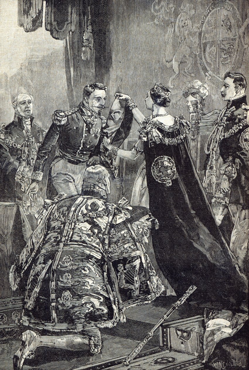 La regina investe l