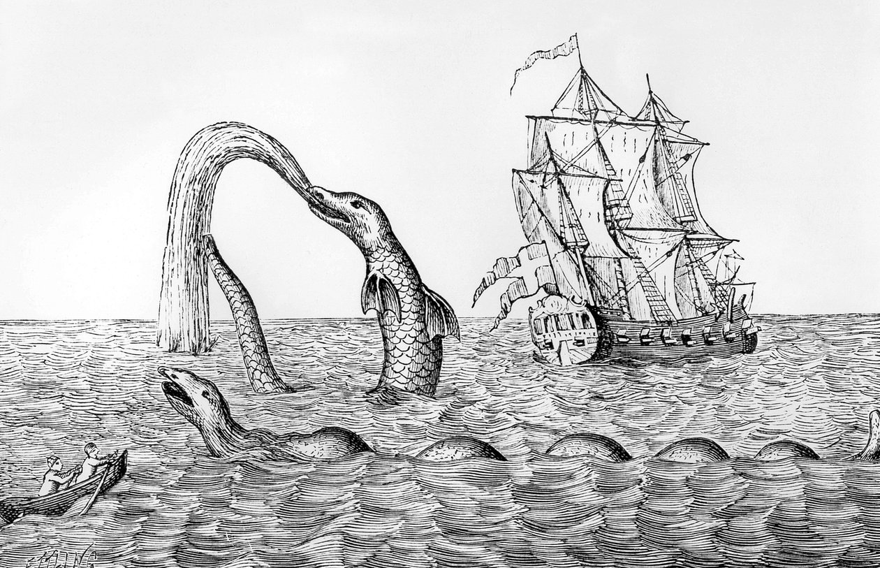 Il Serpente Marino, facsimile di un