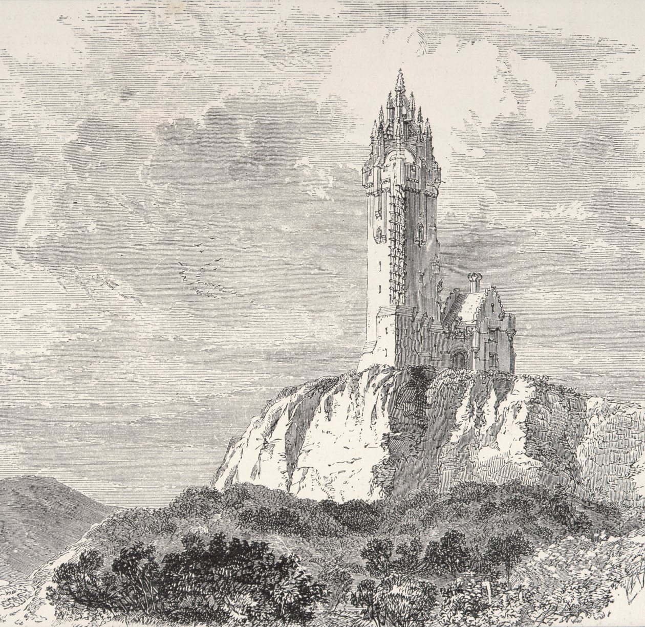 Il Monumento Wallace, Stirling, da 