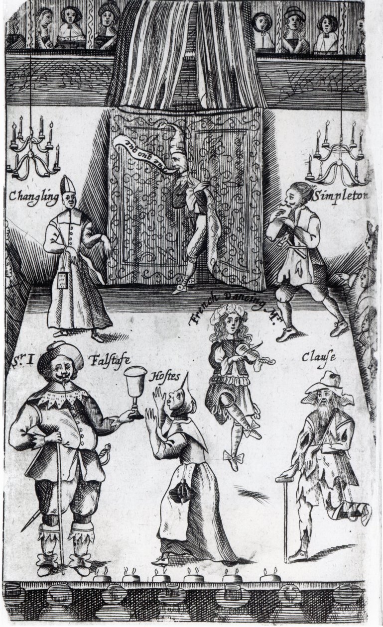 Gli Spiritosi, o, Sport su Sport, 1662 da English School